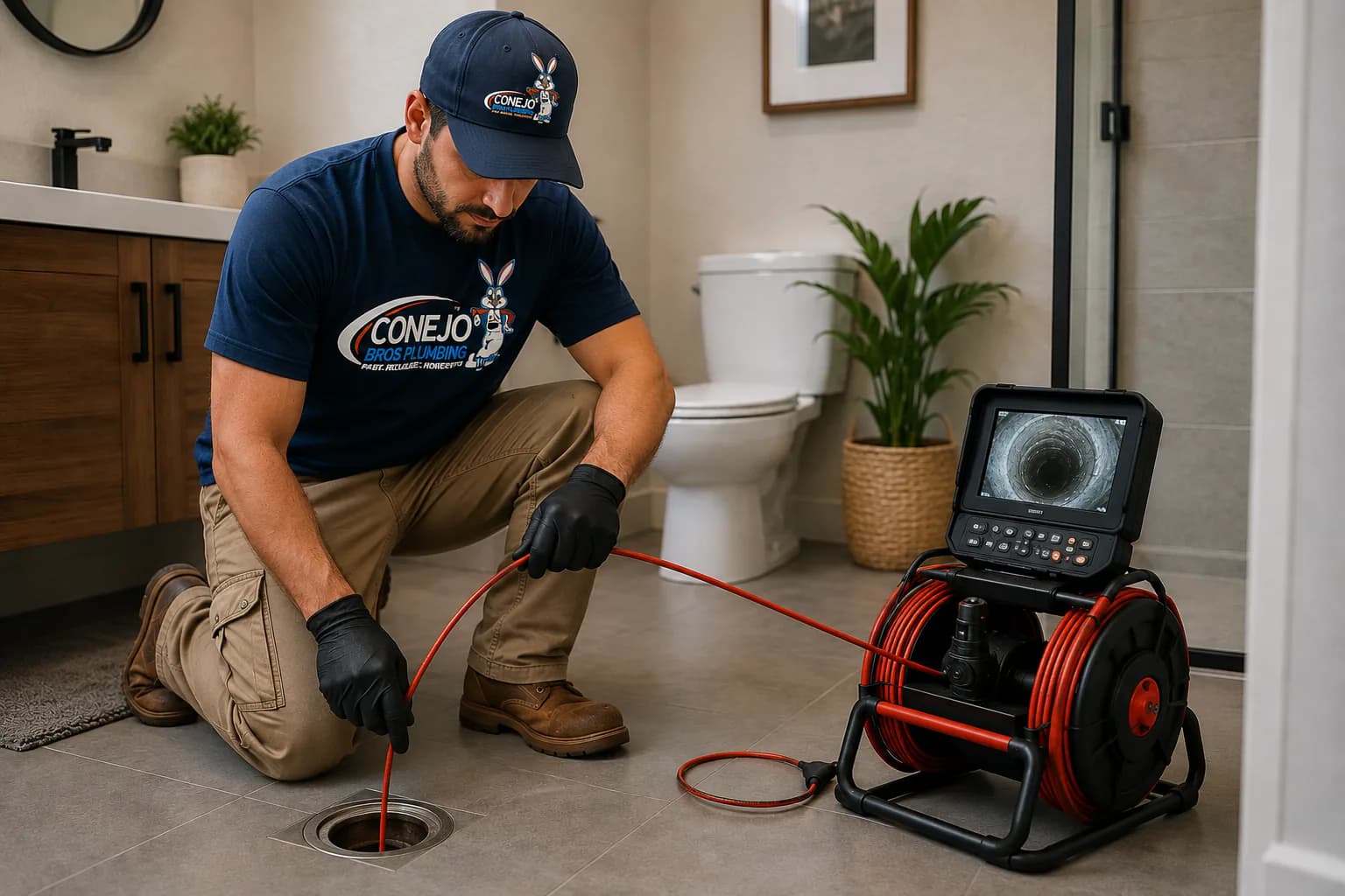 Drain Camera Inspection service