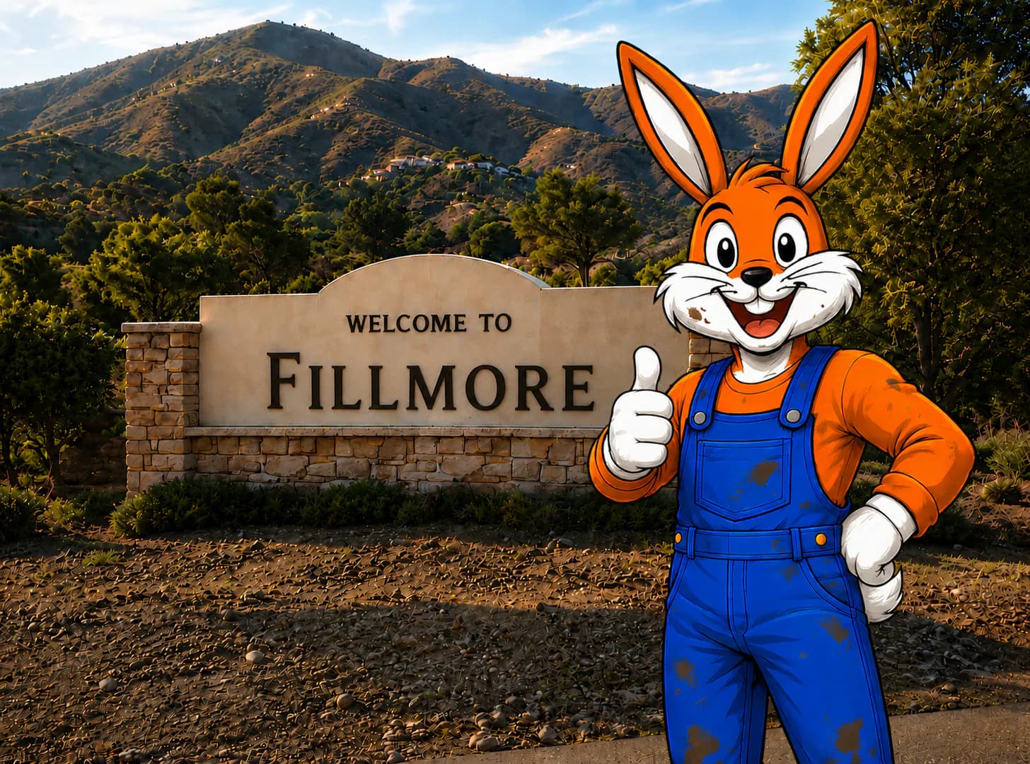 Conejo Bros plumbing service area in Fillmore, California