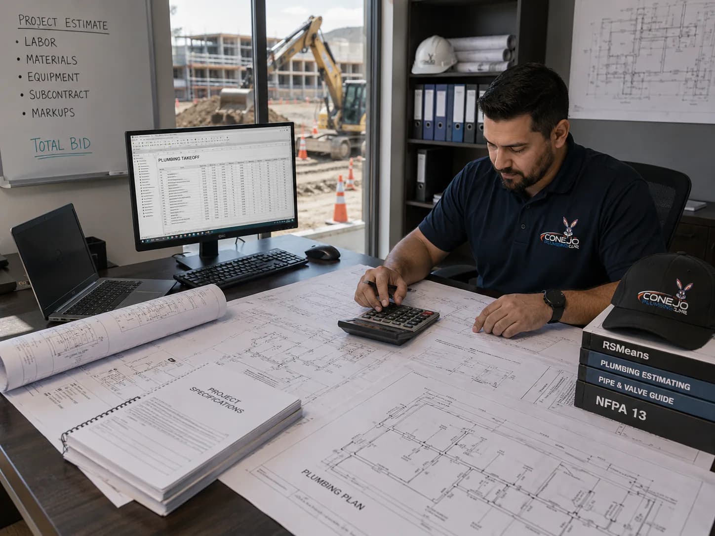 Bid Estimates for pre-construction plumbing projects