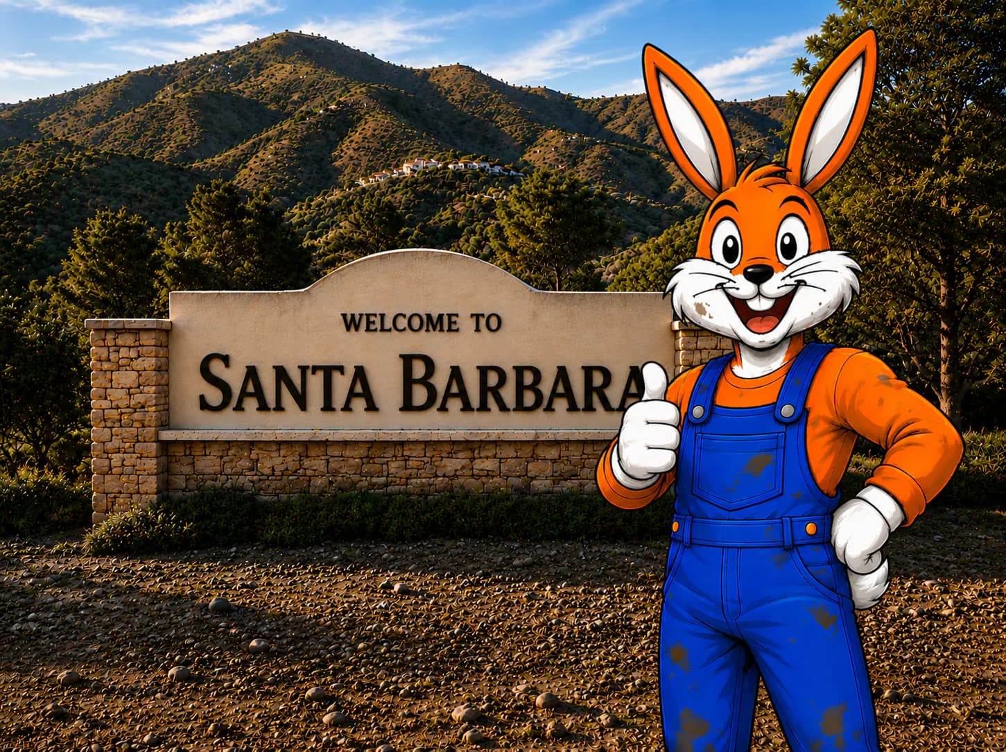 Conejo Bros plumbing service area in Santa Barbara, California