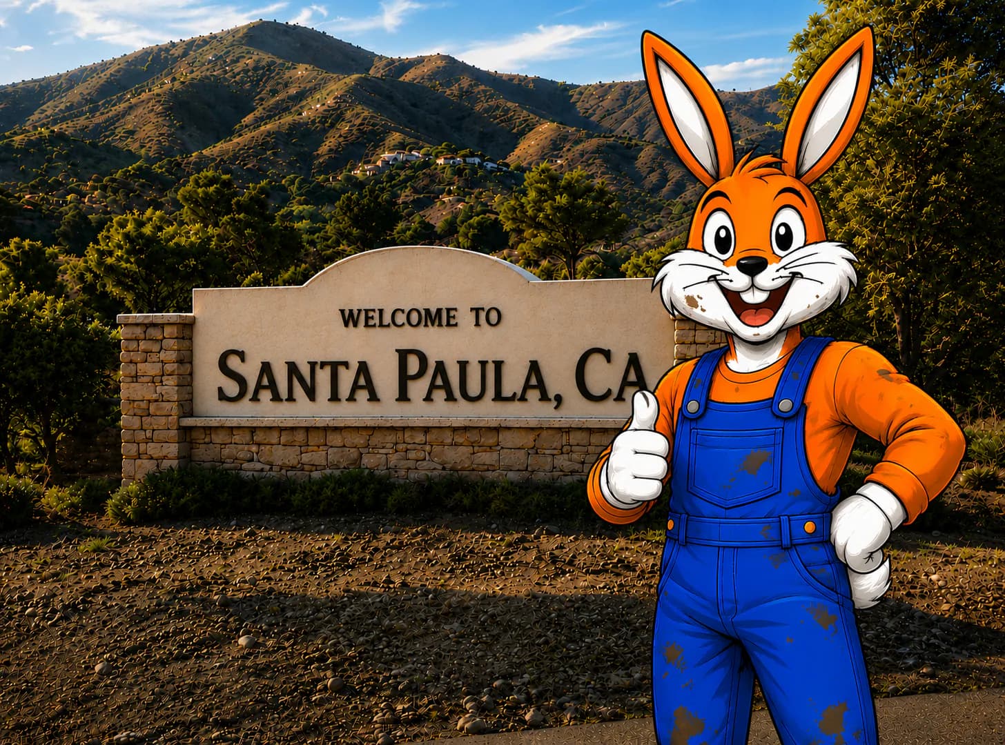 Conejo Bros plumbing service area in Santa Paula, California