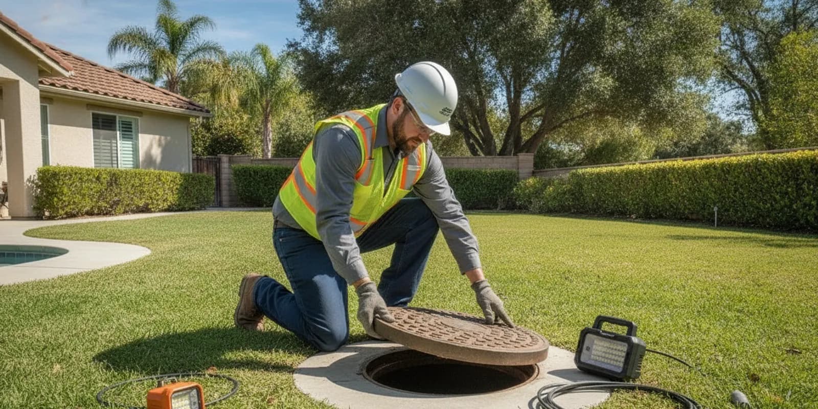 Trenchless pipe lining evaluation for a Westlake Village sewer line