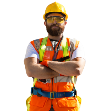 Trenchless sewer repair employee